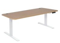 Stehpult Schreibtisch höhenverstellbar hellbraun