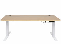 Stehpult Schreibtisch höhenverstellbar hellbraun