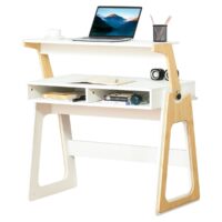 Stehpult mit 2 Fächern Skandi-Design 98 cm x 53
