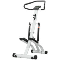 Stepper mit Handgriff Fitness Heimtrainer mit LCD-Bildschirm