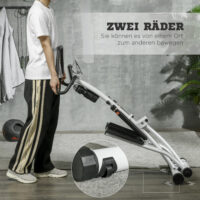 Stepper mit Handgriff Fitness Heimtrainer mit LCD-Bildschirm