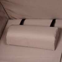 Strandkorb Poly-Rattan Volllieger Ostsee Nordsee Rot