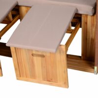 Strandkorb Poly-Rattan Volllieger Ostsee Nordsee Rot