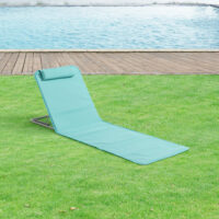 Strandmatte Donostia 2er Set Türkis