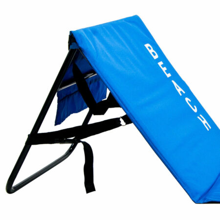 Strandmatte gepolstert mit Lehne 160 cm x 54cm