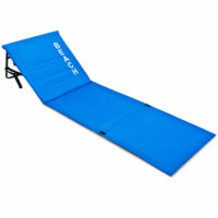 Strandmatte gepolstert mit Lehne 160 cm x 54cm