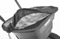 Streuwagen 60L Salzstreuer Saatgutstreuer HECHT 256