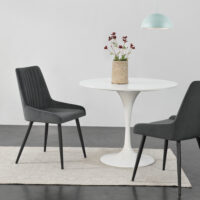 Esszimmerstuhl Alford 2er Set Stühle 83x52x59cm Samtoptik