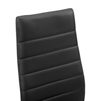 Esszimmerstuhl Lidköping 2er Set Schwarz Kunstleder