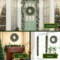 Tannenkranz Türkranz Weihnachtskranz Ø60x8cm