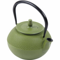 Teekanne aus Gusseisen 1250 ml grün