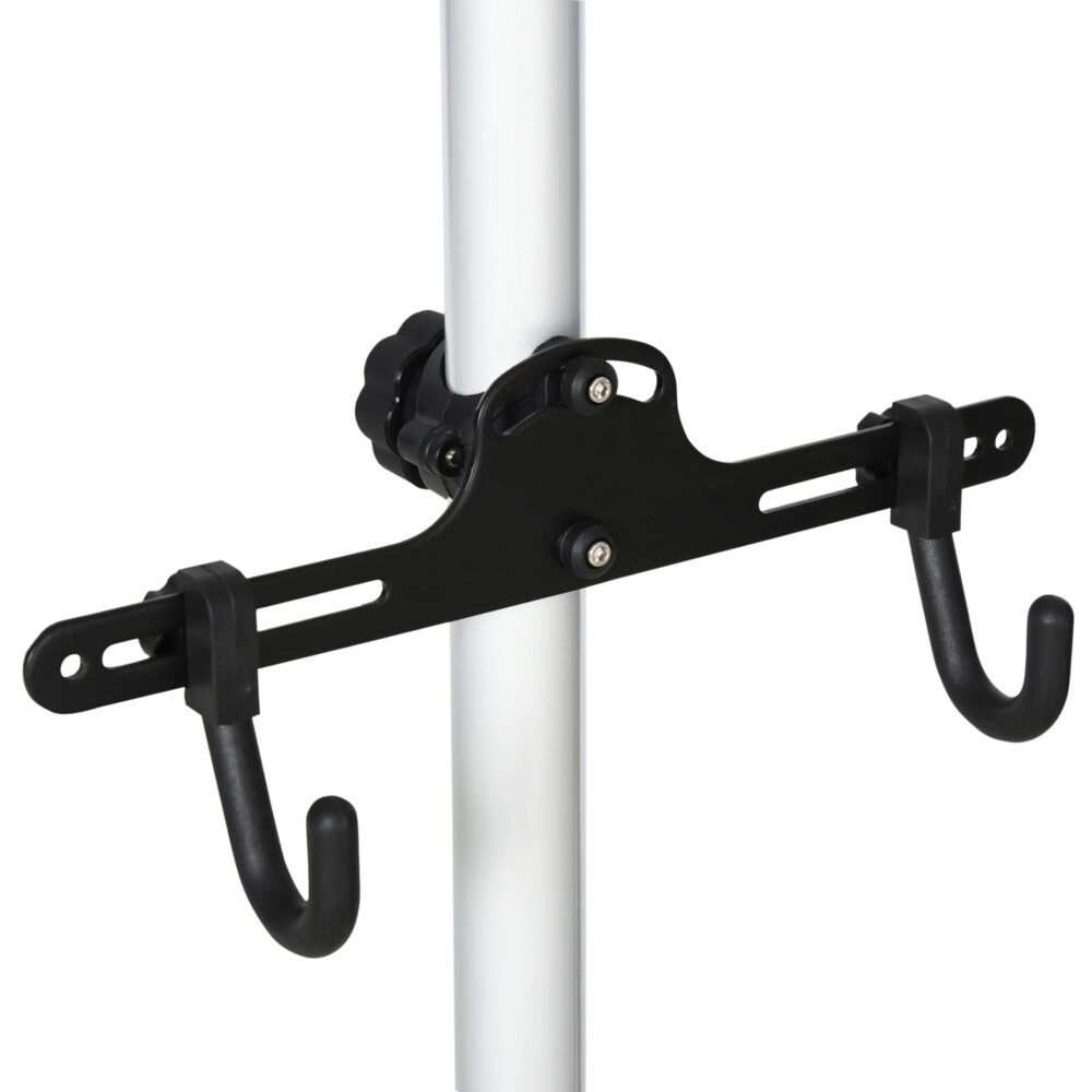 Teleskop Fahrradhalter Fahrradständer für 2 Fahrräder