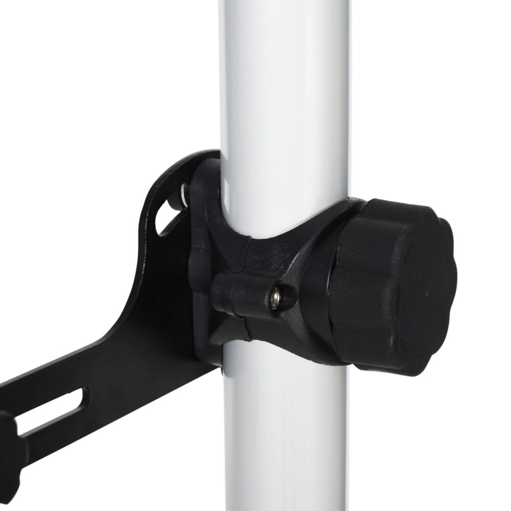 Teleskop Fahrradhalter Fahrradständer für 2 Fahrräder
