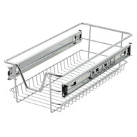 2x Teleskopschublade 30cm Schrankbreite inklusive Schienen
