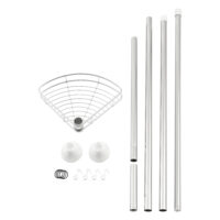 Teleskop-Duschregal Haapavesi 90-300cm