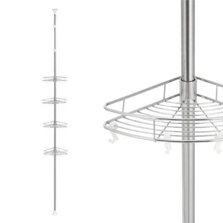 Teleskop-Duschregal Haapavesi 90-300cm