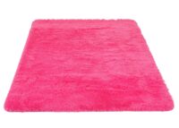 Teppich Shaggy Hochflor flauschig 160x120cm ~ pink