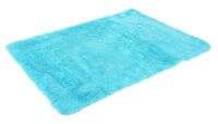 Teppich Shaggy Hochflor flauschig 160x120cm ~ türkis