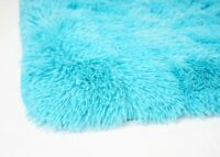 Teppich Shaggy Hochflor flauschig 160x120cm ~ türkis