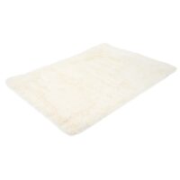 Teppich Shaggy Hochflor flauschig 200x140cm ~ creme