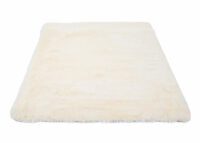 Teppich Shaggy Hochflor flauschig 200x140cm ~ creme