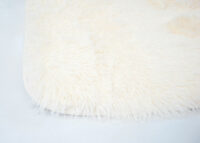 Teppich Shaggy Hochflor flauschig 200x140cm ~ creme