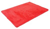 Teppich Shaggy Hochflor flauschig 200x140cm ~ rot