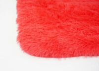Teppich Shaggy Hochflor flauschig 200x140cm ~ rot