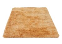 Teppich Shaggy Hochflor flauschig 230x160cm ~ braun