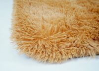 Teppich Shaggy Hochflor flauschig 230x160cm ~ braun