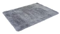 Teppich Shaggy Hochflor flauschig 230x160cm ~ grau