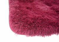 Teppich Shaggy Hochflor flauschig 230x160cm ~ weinrot