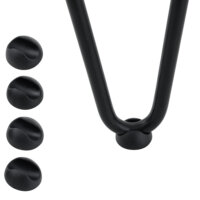 4er Set Hairpin 12.5 cm x 72 cm x 5 cm 2 Streben Tischbeine Makers