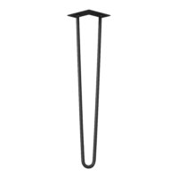 4er Set Hairpin 12.5 cm x 72 cm x 5 cm 2 Streben Tischbeine Makers