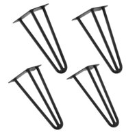 4er Set Hairpin 12.5 cm x 30 cm x 5 cm 3 Streben Tischbeine Makers