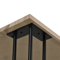 4er Set Hairpin 12.5 cm x 72 cm x 5 cm 3 Streben Tischbeine Makers