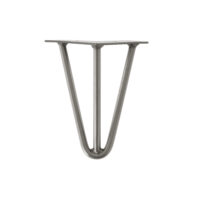 4er Set Hairpin 12.5 cm x 20 cm x 5 cm 3 Streben Tischbeine Makers