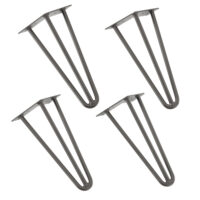 4er Set Hairpin 12.5 cm x 30 cm x 5 cm 3 Streben Tischbeine Makers