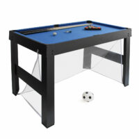 Tischkicker 20 in1 Multiplayer Spieletisch 174x107x60cm schwarz