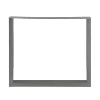 Tischbeine Metall 2x Tischgestell 80x72 cm