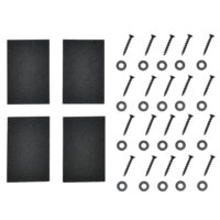 Tischbeine Metall 2er-Set Tischgestell 70x72 cm