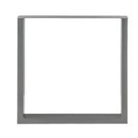 Tischbeine Metall 2er-Set Tischgestell 70x72 cm
