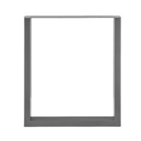 Tischbeine Metall 2er-Set Tischgestell Tischkufen 60x72cm
