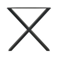 Tischbeine Metall 2er-Set Tischgestell Tischkufen 69x72cm