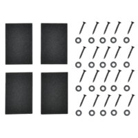 Tischbeine Metall 2er-Set Tischgestell Tischkufen 69x72cm