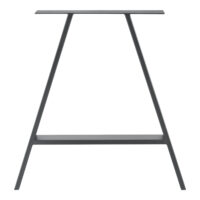 Tischbeine Metall 2er-Set Tischgestell 70x10x72 cm