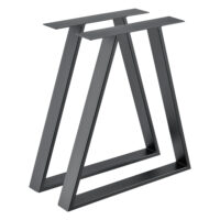 Tischbeine Metall 2er-Set Tischgestell 70x10x72cm