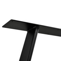 Tischbeine Metall 2er-Set Tischgestell 70x10x72 cm