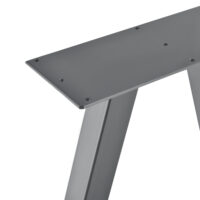 Tischbeine Metall 2er-Set Tischgestell 40x40 cm