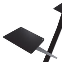 Tischgestell Tischbeine Høng für Esstische Schwarz 70x65cm